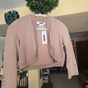 DNKY Bolero - Dusty Pink - size XS - NEW with Tags